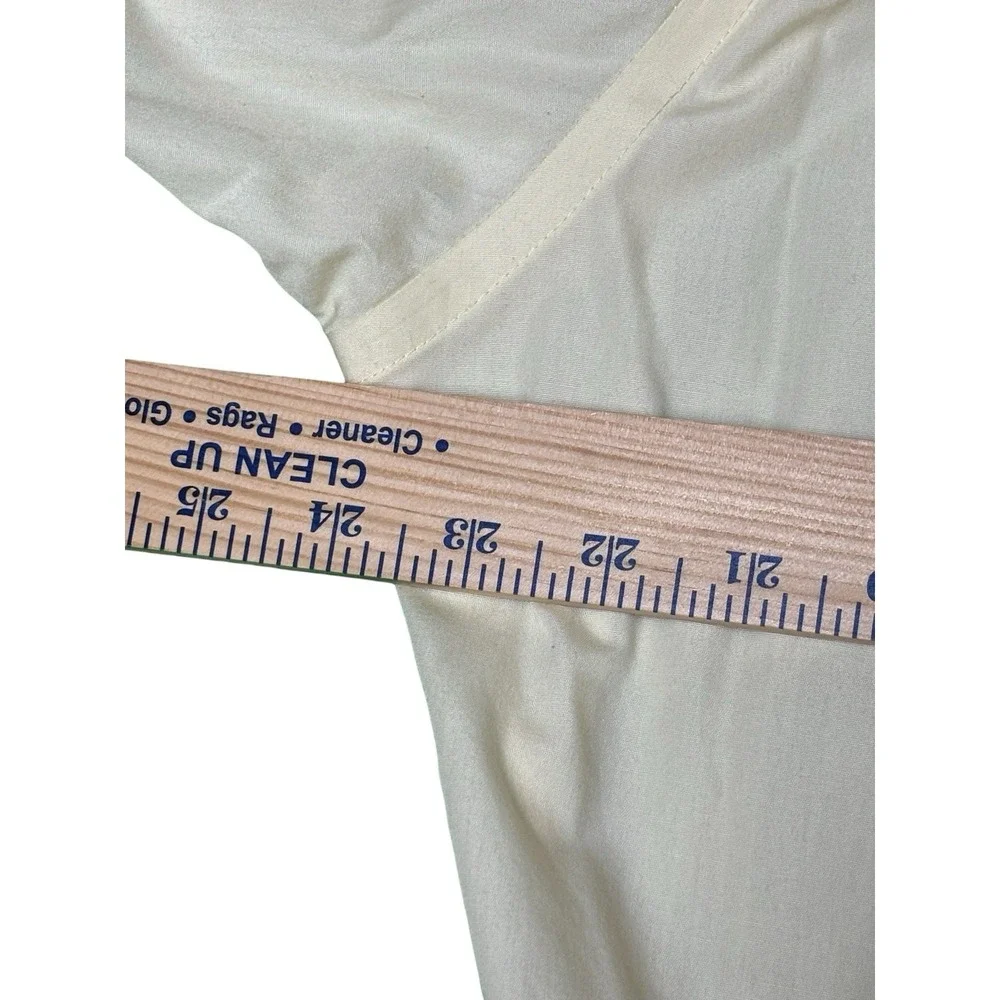 Arrow Shirt Mens Large Fitted No Iron 16.5‎ 32/33 Yellow